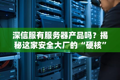 深信服有服务器产品吗？揭秘这家安全大厂的“硬核”算力家底！