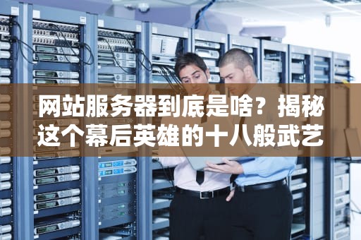 网站服务器到底是啥？揭秘这个幕后英雄的十八般武艺！