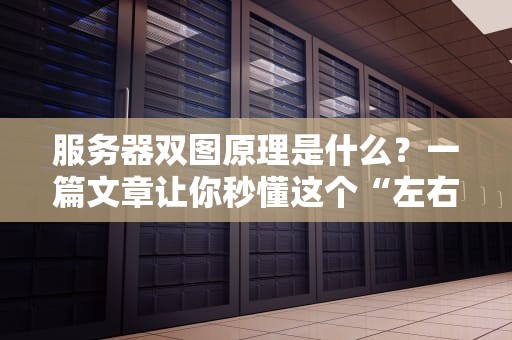 服务器双图原理是什么？一篇文章让你秒懂这个“左右互搏”的黑科技！