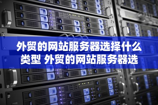 外贸的网站服务器选择什么类型 外贸的网站服务器选择什么类型好