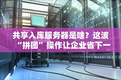 共享入库服务器是啥？这波“拼团”操作让企业省下一辆宝马！