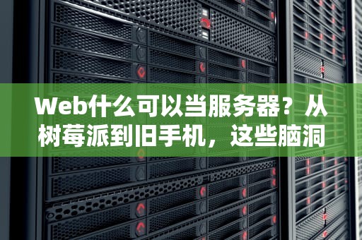 Web什么可以当服务器？从树莓派到旧手机，这些脑洞大开的服务器你试过吗？