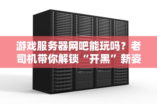 游戏服务器网吧能玩吗？老司机带你解锁“开黑”新姿势！