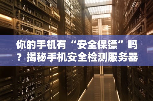 你的手机有“安全保镖”吗？揭秘手机安全检测服务器的那些事儿