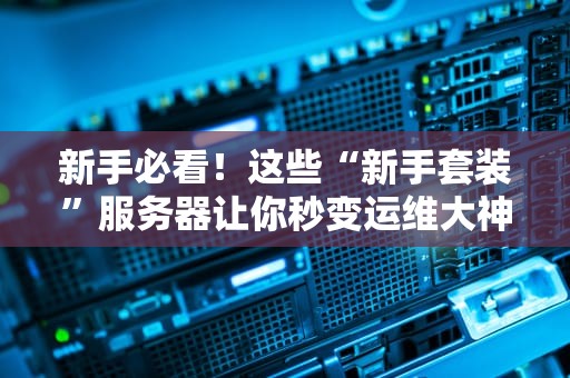 新手必看！这些“新手套装”服务器让你秒变运维大神（附避坑指南）