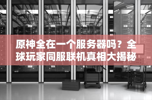 原神全在一个服务器吗？全球玩家同服联机真相大揭秘！