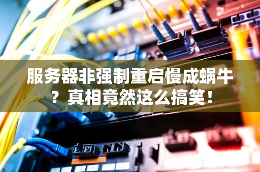 服务器非强制重启慢成蜗牛？真相竟然这么搞笑！