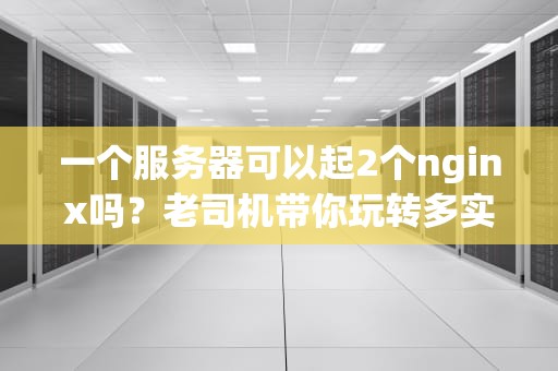 一个服务器可以起2个nginx吗？老司机带你玩转多实例骚操作！