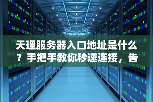天理服务器入口地址是什么？手把手教你秒速连接，告别404！
