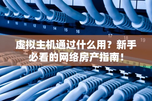 虚拟主机通过什么用？新手必看的网络房产指南！