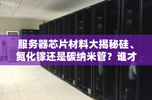 服务器芯片材料大揭秘硅、氮化镓还是碳纳米管？谁才是性能王者？