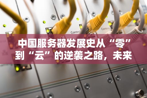 中国服务器发展史从“零”到“云”的逆袭之路，未来还要搞啥大事情？