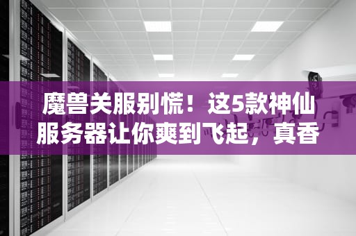 魔兽关服别慌！这5款神仙服务器让你爽到飞起，真香警告！