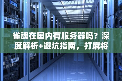 雀魂在国内有服务器吗？深度解析+避坑指南，打麻将不再卡成PPT！