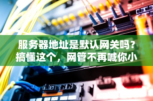 服务器地址是默认网关吗？搞懂这个，网管不再喊你小白！