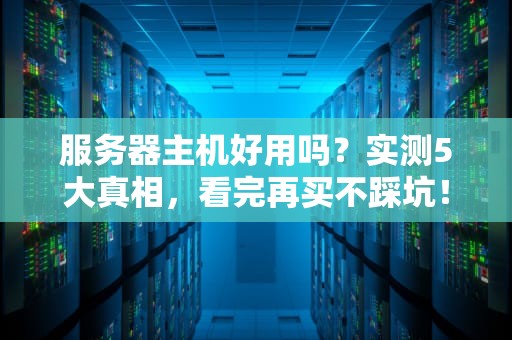 服务器主机好用吗？实测5大真相，看完再买不踩坑！