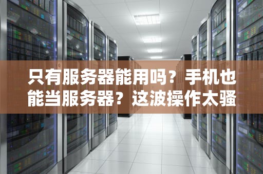 只有服务器能用吗？手机也能当服务器？这波操作太骚了！