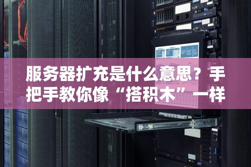 服务器扩充是什么意思？手把手教你像“搭积木”一样升级服务器！