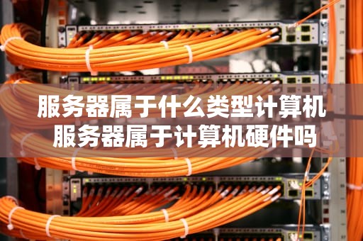 服务器属于什么类型计算机 服务器属于计算机硬件吗