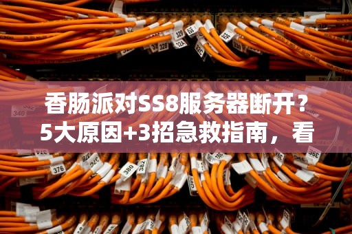 香肠派对SS8服务器断开？5大原因+3招急救指南，看完秒变“网络神医”！