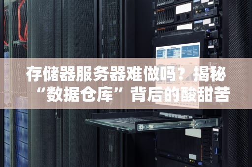 存储器服务器难做吗？揭秘“数据仓库”背后的酸甜苦辣！