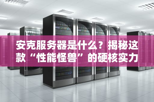 安克服务器是什么？揭秘这款“性能怪兽”的硬核实力！