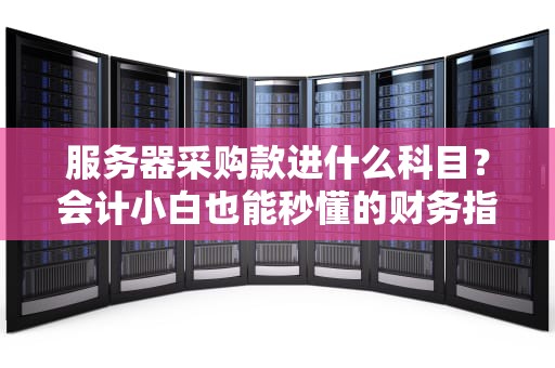 服务器采购款进什么科目？会计小白也能秒懂的财务指南！