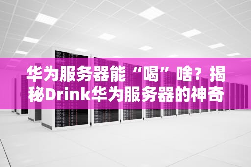 华为服务器能“喝”啥？揭秘Drink华为服务器的神奇功能与硬核实力！