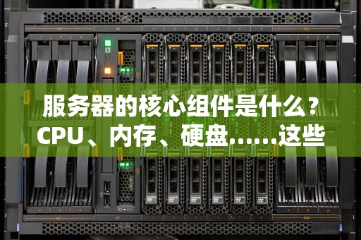 服务器的核心组件是什么？CPU、内存、硬盘……这些“五脏六腑”缺一不可！