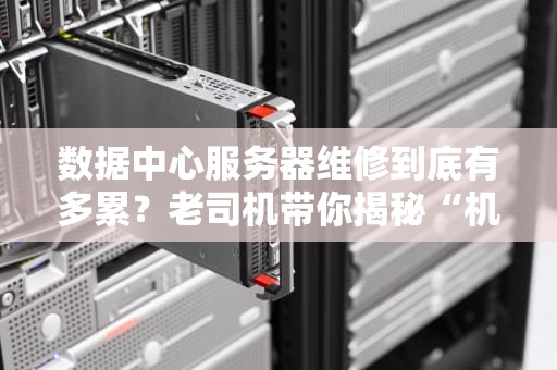 数据中心服务器维修到底有多累？老司机带你揭秘“机房里的人生”