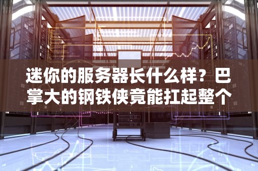 迷你的服务器长什么样？巴掌大的钢铁侠竟能扛起整个网站！