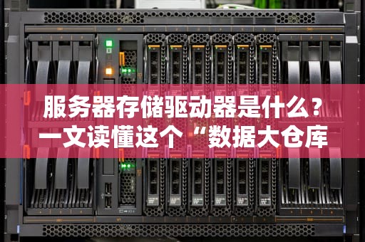 服务器存储驱动器是什么？一文读懂这个“数据大仓库”的奥秘！