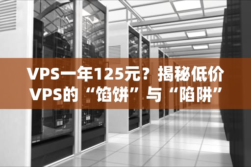 VPS一年125元？揭秘低价VPS的“馅饼”与“陷阱”！