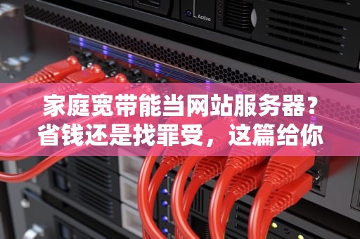 家庭宽带能当网站服务器？省钱还是找罪受，这篇给你整明白！