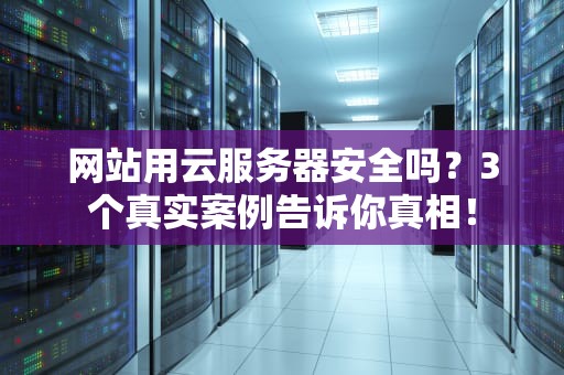 网站用云服务器安全吗？3个真实案例告诉你真相！
