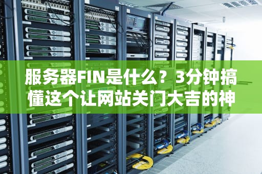 服务器FIN是什么？3分钟搞懂这个让网站关门大吉的神秘指令！