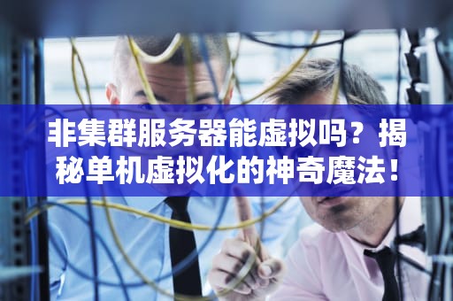 非集群服务器能虚拟吗？揭秘单机虚拟化的神奇魔法！