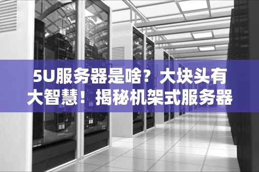 5U服务器是啥？大块头有大智慧！揭秘机架式服务器的重量级选手