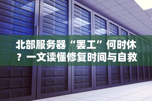 北部服务器“罢工”何时休？一文读懂修复时间与自救妙招！