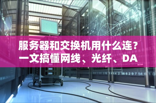 服务器和交换机用什么连？一文搞懂网线、光纤、DAC线那些事儿！
