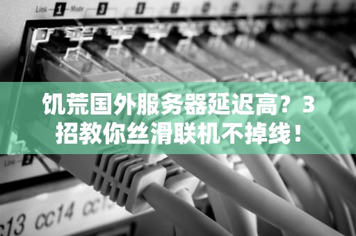 饥荒国外服务器延迟高？3招教你丝滑联机不掉线！
