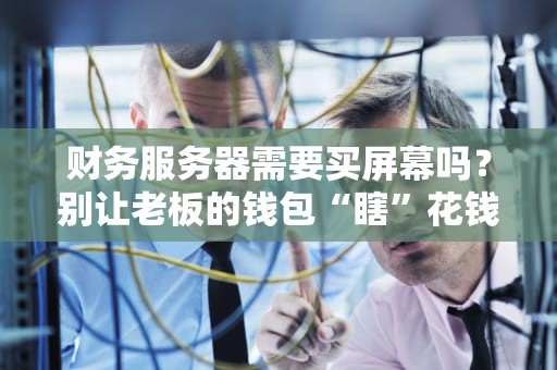 财务服务器需要买屏幕吗？别让老板的钱包“瞎”花钱！