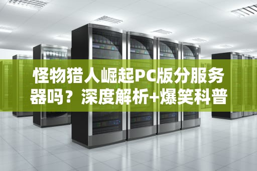 怪物猎人崛起PC版分服务器吗？深度解析+爆笑科普！