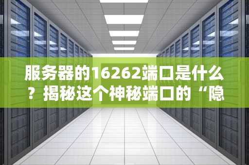 服务器的16262端口是什么？揭秘这个神秘端口的“隐藏技能”
