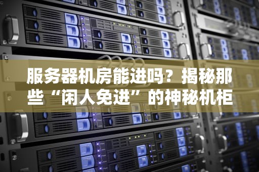 服务器机房能进吗？揭秘那些“闲人免进”的神秘机柜！