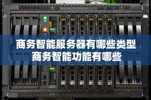 商务智能服务器有哪些类型 商务智能功能有哪些