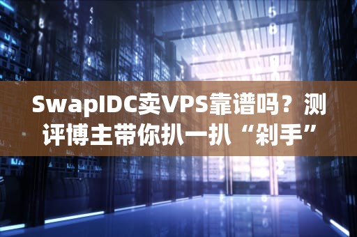 SwapIDC卖VPS靠谱吗？测评博主带你扒一扒“剁手”指南！