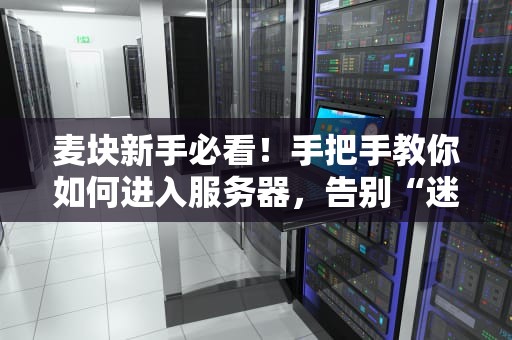 麦块新手必看！手把手教你如何进入服务器，告别“迷路”小白