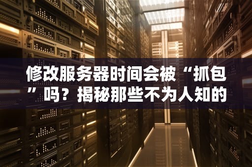 修改服务器时间会被“抓包”吗？揭秘那些不为人知的日志小秘密！