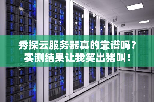 秀探云服务器真的靠谱吗？实测结果让我笑出猪叫！
